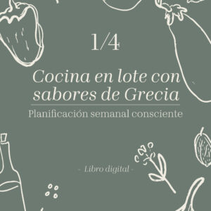 Libro 1: Cocina en lote con sabores de Grecia