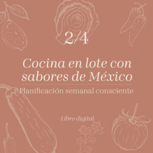 Planeador de cocina en lotes con sabores de México