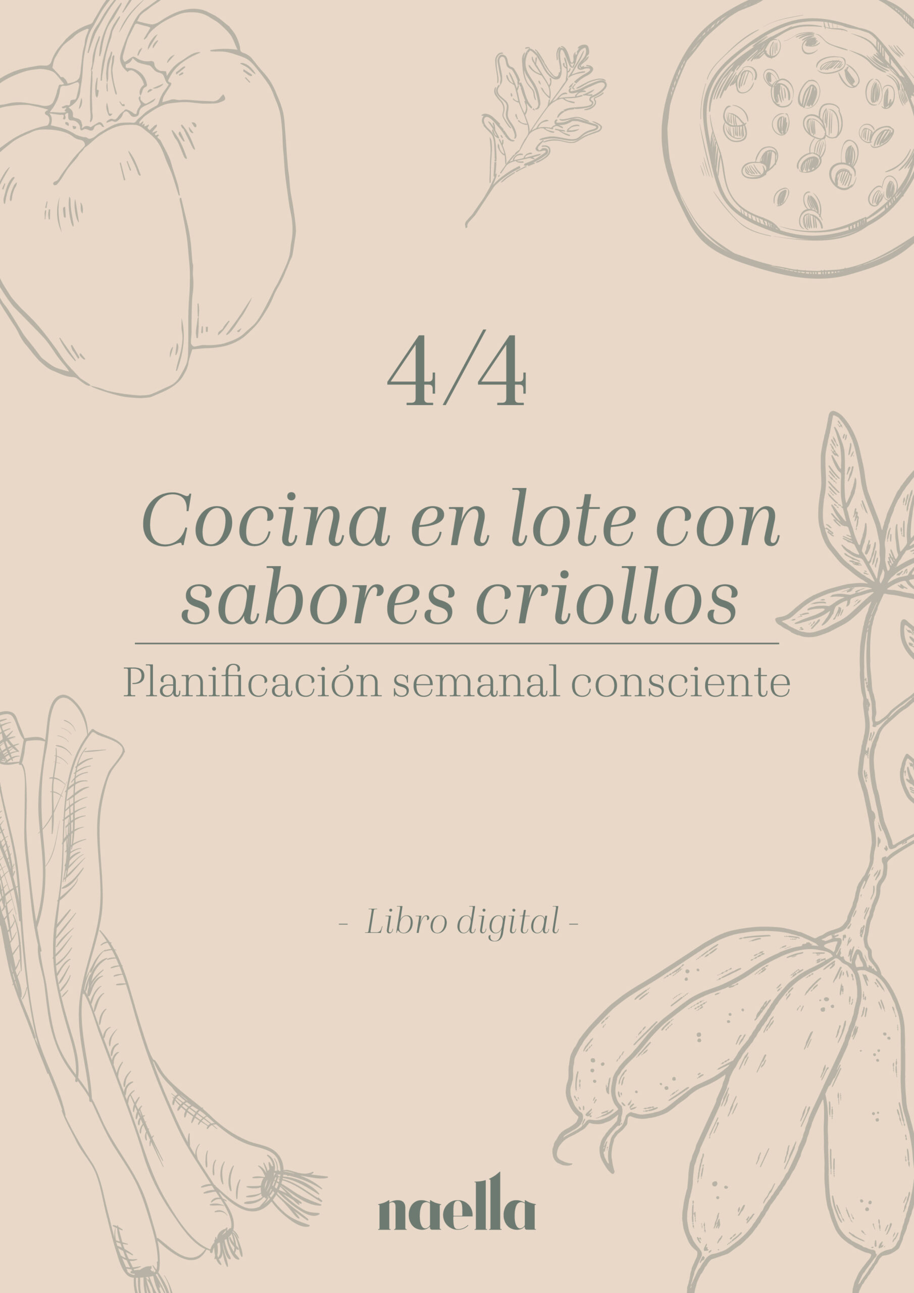 Planeador de cocina en lotes con sabores criollos