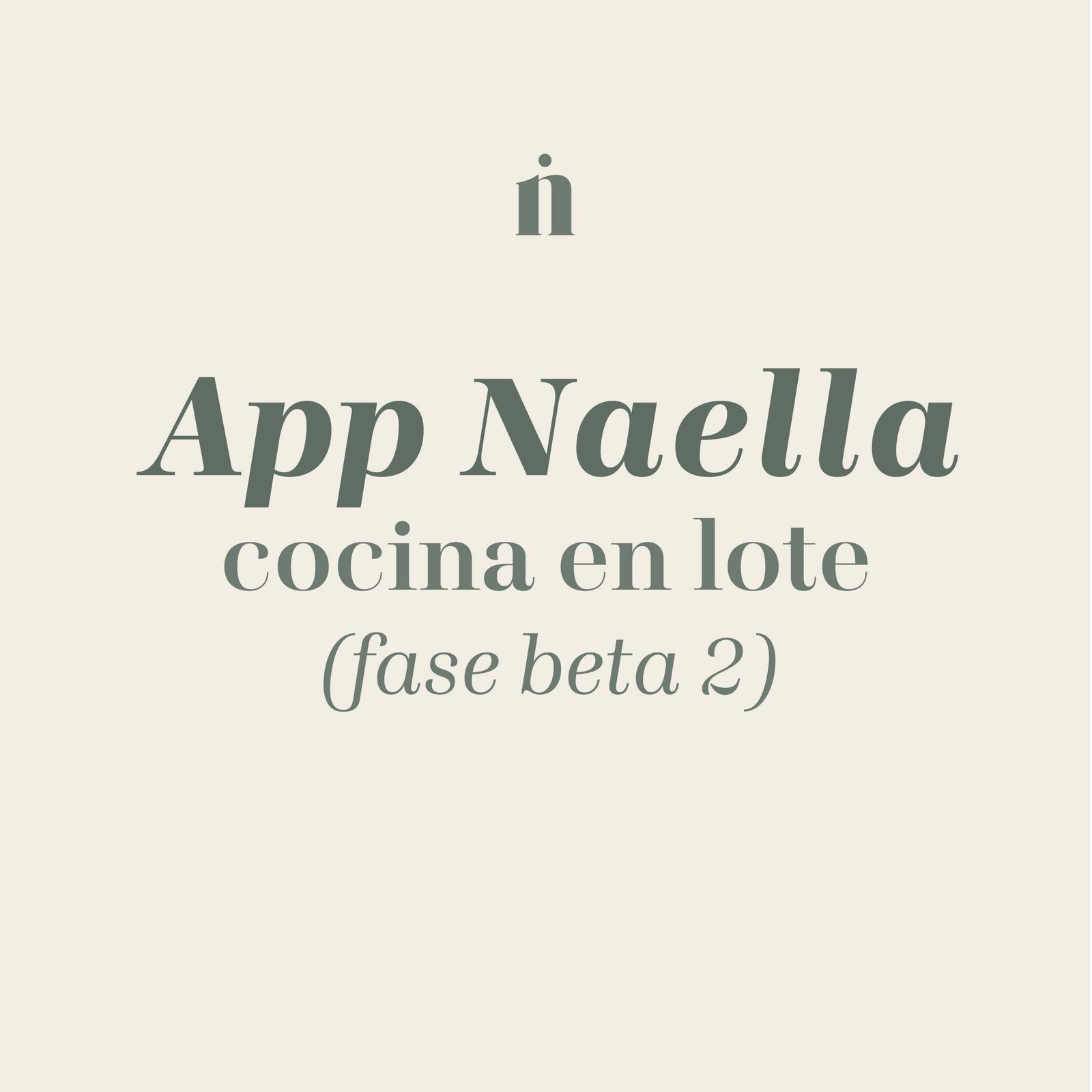 App Naella – Fase Beta 2.0